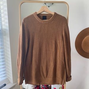Cozy brown oversized H&M sweater